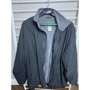 Outer Banks Mens Navigator Crew Jacket Zip Up Black Sailing Yacht Coat Size XXL